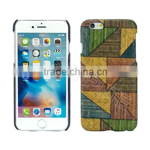 Fashional Geometric Wooden Phone Case for IPhone 6s Mobile Phone Case thumbnail-1