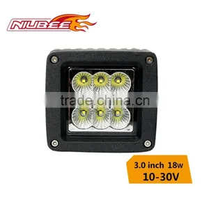 18W IP67 LED Work Light for Truck Offroad Motorcycle thumbnail-1
