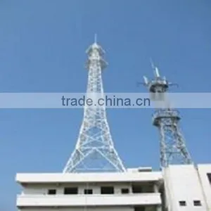 Guyed Roof Top Tower for Cell Phone Signal Wifi Signal thumbnail-1