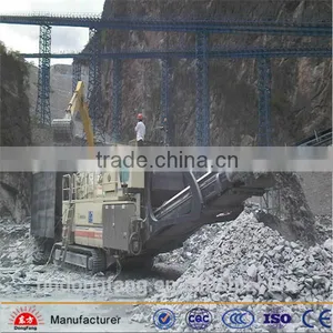 High Capacity Rock Crushing Plant/ Mobile Crusher Station in Malaysia thumbnail-4