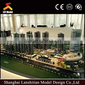 Miniature House Building Model,3D Architecture Model Rendering thumbnail-1