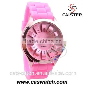 OEM/ODM Original Jelly Color Custom Silicone Watch thumbnail-1