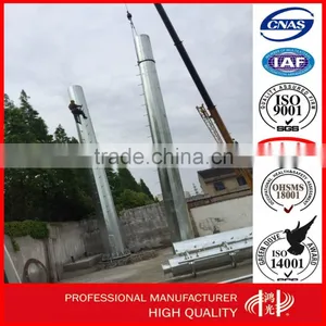Hot Dip Galvanized Power Transmission Line Transformer Substation Steel Structures thumbnail-1