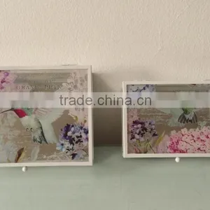 Glass Box With Bird Printing thumbnail-3