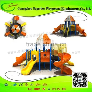 Kids Exercise Equipment, Outdoor Playground Slide Jun22d thumbnail-1