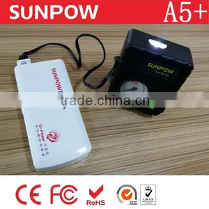 SUNPOW Mini Portable Jump Starter With Air Compressor thumbnail-1