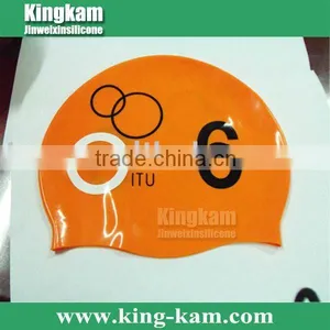 Fashionable Silicone Swimming Cap thumbnail-1