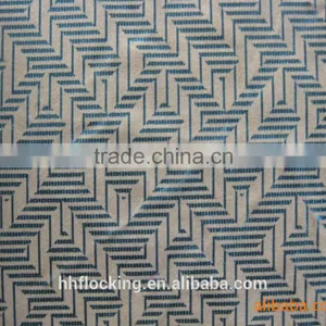 Knitted Bronzing Flock Fabric for Upholstery thumbnail-1