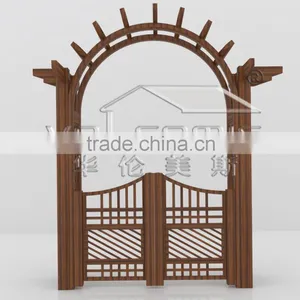House Gate Designs Garden Decoration Aluminum Garden Arc thumbnail-1