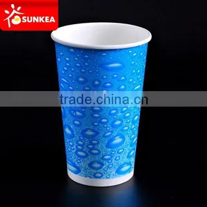 12oz Cold Drink Cup Smoothies Paper Cup thumbnail-3