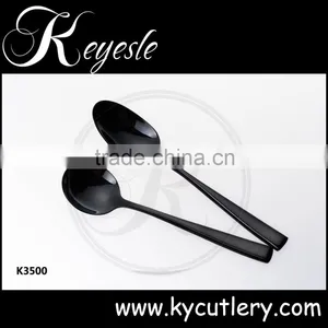 Black Gold Cutlery,cutlery Black Stainless,black Metal Cutlery Quality Choice thumbnail-5