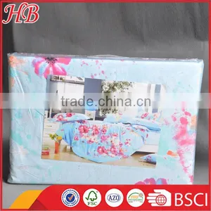 Made in China 100% Polyester Microfiber Printed Bedding Set Used for Home or Hotel thumbnail-1