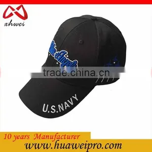 China Headwear Oem Embroidery Top Quality Golf Hat Short Bill Baseball Cap With Logo thumbnail-1