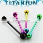 Titanium G5 Anodized Barbell thumbnail-1