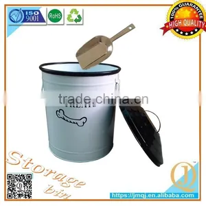 With Aluminum Shovel Galvanized Metal Storage Boxes With Lid thumbnail-1