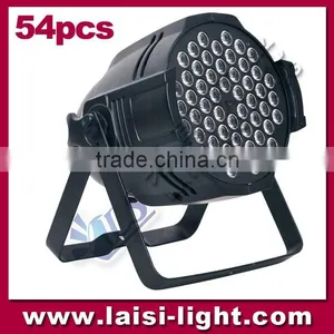 Led Par Light Rgbw 3w 54pcs Professional Stage Lighting Cast Aluminum Shell RGBW 54x3w LED Par Light thumbnail-1