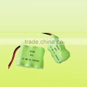 Dison AA Ni-MH Rechargeable Battery Pack 1800mAh High Capacity Battery thumbnail-1