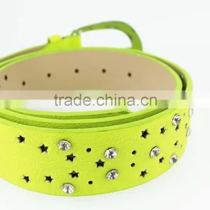 Women'sfashion Women Jeans Rhinestone Belt With Shiny Silver Rhinestone Buckles in Yiwu thumbnail-6