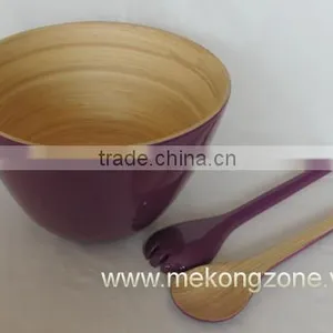 Lacquered Bamboo Bowl thumbnail-4