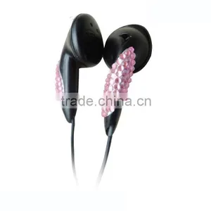 Popular Crystal Bling Diamond Earphones for Mobile Phone for Girls thumbnail-6