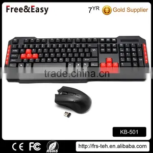 2.4gGhz Wireless Type and Stock Products Status Wireless Keyboard and Mouse Combo thumbnail-1