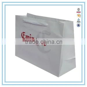 2015 Wholesale Printing LOGO Paper Shopping Bag Custom Paper Bag thumbnail-2