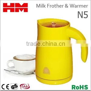 One-Touch Color Automatic Electric Milk Frother & Warmer For Coffee Foam Maker Cappuccino , Model N5 thumbnail-1