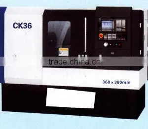 China Low Price CNC Lathe(WITH SLANTING RAIL) for Hot Sale thumbnail-1