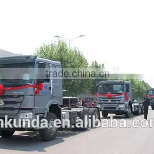 371hp Sinotruk Howo 6x4 Tractor Head Truck Prices for Sale thumbnail-5