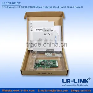LREC9201CT Intel 82574 PCI-Express x1 10/100/1000Mbps Network Card Compatible With Intel 9301ct PXE Bootroom thumbnail-6