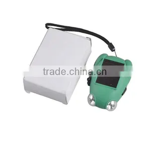 PVC Plastic Solar and Manual Dynamo Flashlight for Kids thumbnail-3