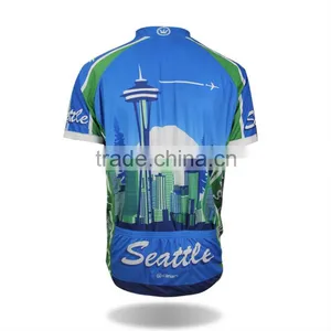 Wholesale Cycling Jersey Summer Bike Jersey Customized Cycling Shirt thumbnail-2