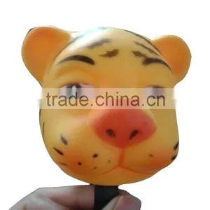 Popular Melancholy Tiger Desgin Plastic Cartoon Air Bicycle Bell thumbnail-1