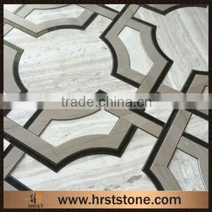 Home Design Oriental White Marble Mosaic Tiles thumbnail-2