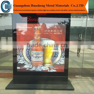 Prefab Led Advertising Light Box Aluminum Single Side Scrolling Light Box thumbnail-1