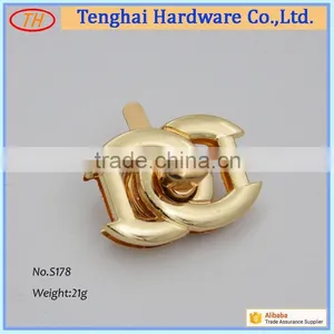 China Factory Zinc Alloy Twist Lock for Bag thumbnail-1