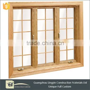 2015 Newest Style Aluminum Double Glass Grill Window thumbnail-1