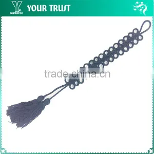 Height16 Centermeter All White Sew On 100% Nylon Chinese Knot Frog Buttons thumbnail-6
