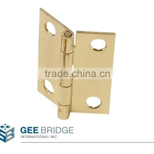 0831002 Hobby & Craft Hardware Solid Brass Middle Hinge thumbnail-1
