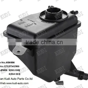 BMW5,6 Engine Coolant Radiator Coolant Expansion Tank OE 17137542986 thumbnail-1