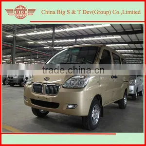 8 Seat Chinese Van Gasoline Engine on Sale thumbnail-1