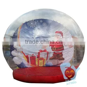 Outdoor Funny Inflatable Snow Globe for Holiday Events thumbnail-5