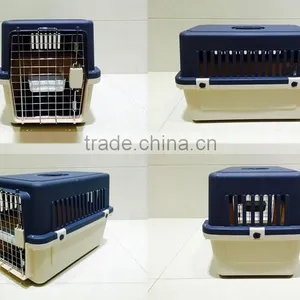 PP Material & Stainless Plastic Dogs Transport House Products/ Cage/ Carrier: Durable & Soft thumbnail-3
