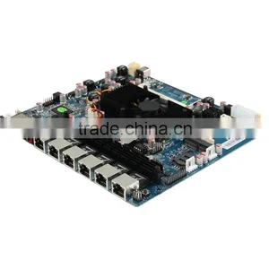 Intel D525 Cheap Industrial Network Security Firewall pc Motherboard With 6 Giga Lan thumbnail-2