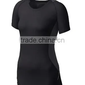 New Black Women Running Shirt in China Special Design thumbnail-1