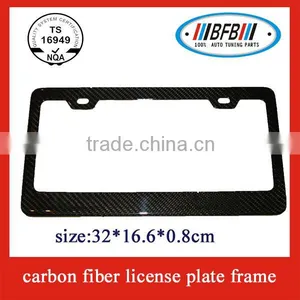UNIVISAL CARBON FIBER License Plate Frame for USA thumbnail-1