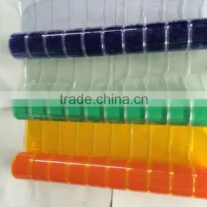 Crystal Clear Easy Open And Close PVC Accordion Curtain thumbnail-1