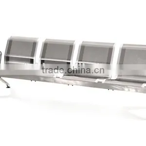 Hot Selling 3 Seater Airport Stainless Steel Waiting Chairs thumbnail-1