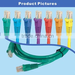 2015 Hot Sale Lan Cable FTP Patch Cord Cat5e NETWORK Cable Made in China thumbnail-1