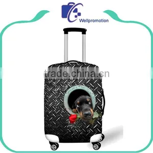 Colorful Custom Polyester Travel Luggage Cover Protector thumbnail-5